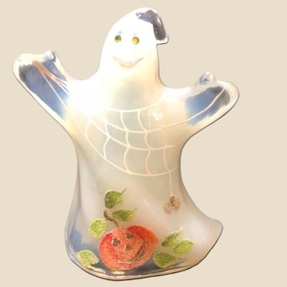 2004 RARE/MINT Fenton Halloween Ghost “Boo Boo” signed by Scott Fenton (#291) - Picture 3 of 16